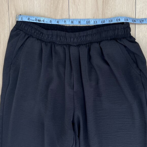 MAT Fashion (made in Greece) Black Relaxed Fit Harem-Style Trousers Size Medium - Picture 8 of 13